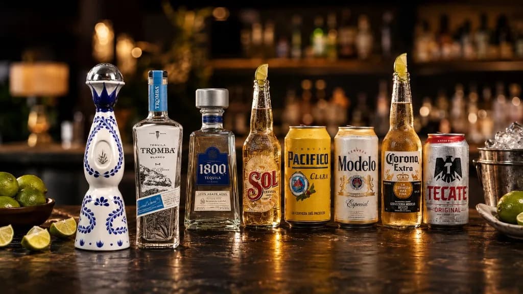Tequila, mezcal and Mexican beers at Superchido agave bar in Seddon